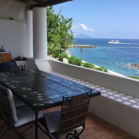 La Terrazza Sul Mare Apartman Santa Marina Salina Kültér fotó