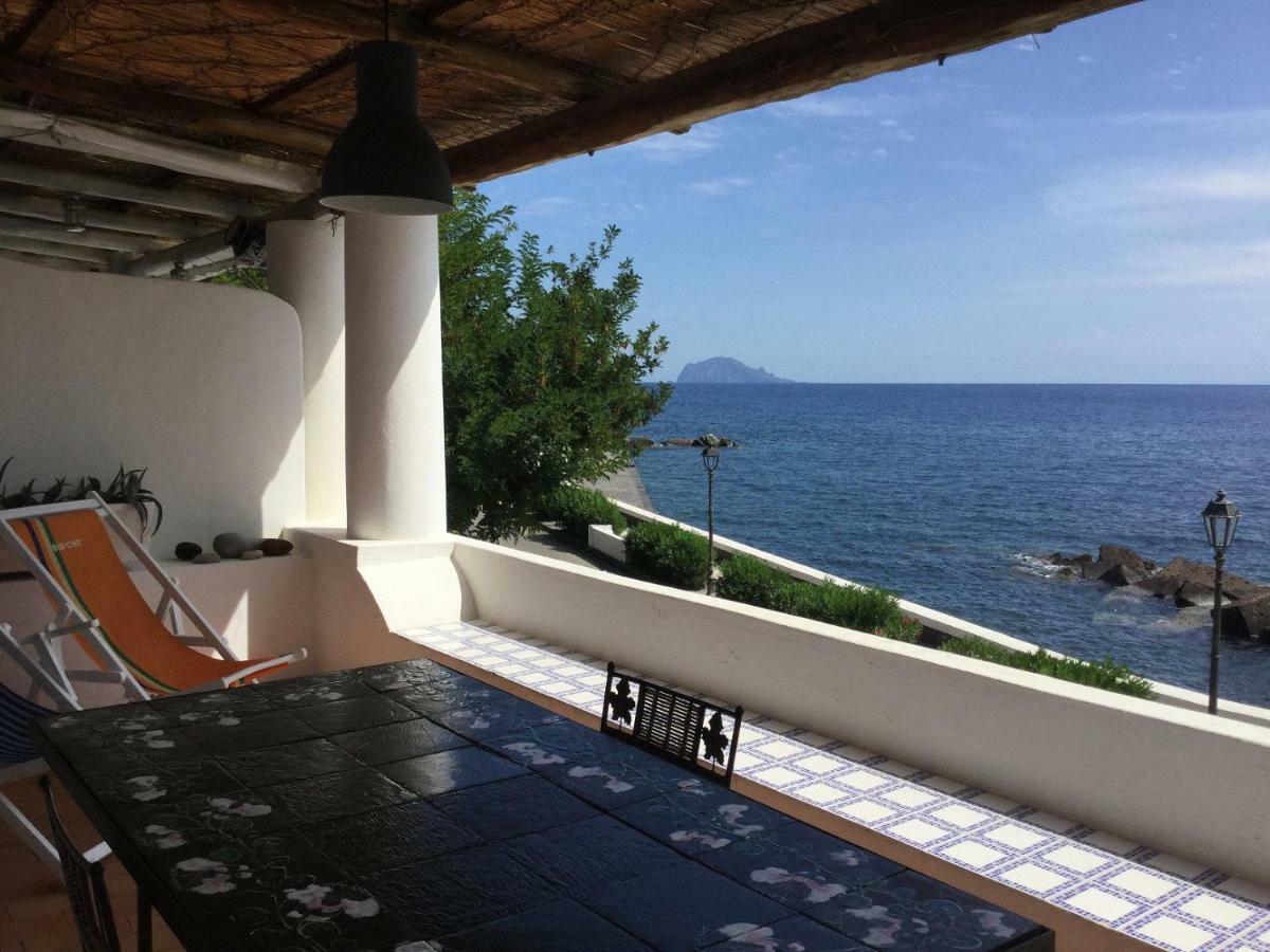 La Terrazza Sul Mare Apartman Santa Marina Salina Kültér fotó